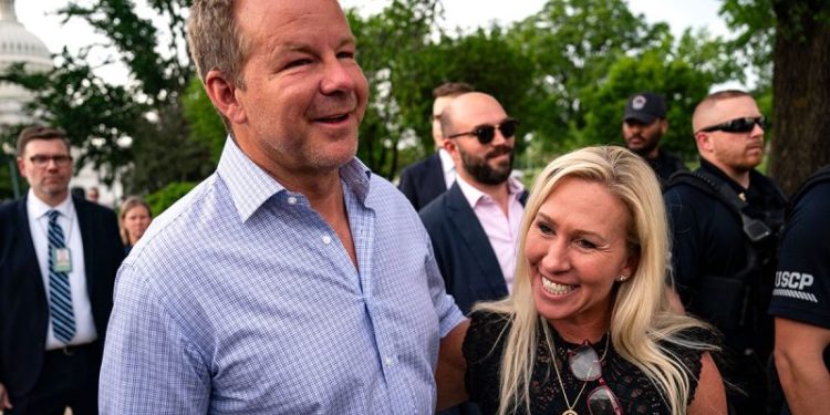 Brian Glenn reveals engagement to Rep Marjorie Taylor Greene: ‘She said ‘yes”