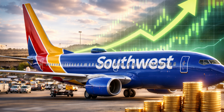 Southwest Airlines shares jump as JPMorgan double-upgrades, sees $5 EPS by 2026