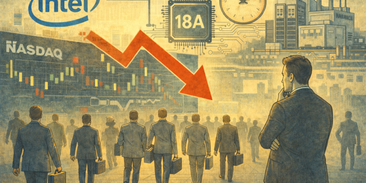 Why Intel stock is down today: INTC falls ahead of Q4 earnings report