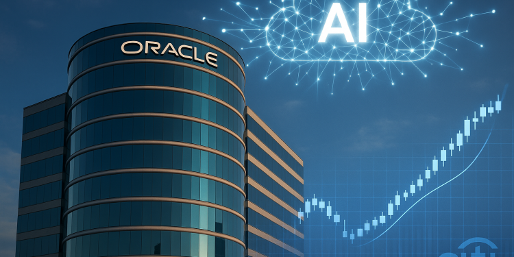 Why Oracle stock is up around 3% today