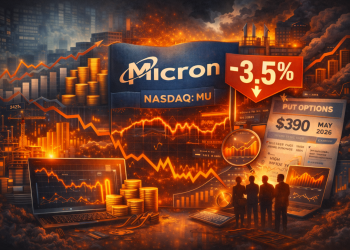 Micron stock sinks after big rally: why profit-taking is hitting now