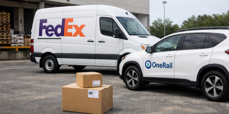FedEx taps OneRail to take on Amazon in same-day delivery race