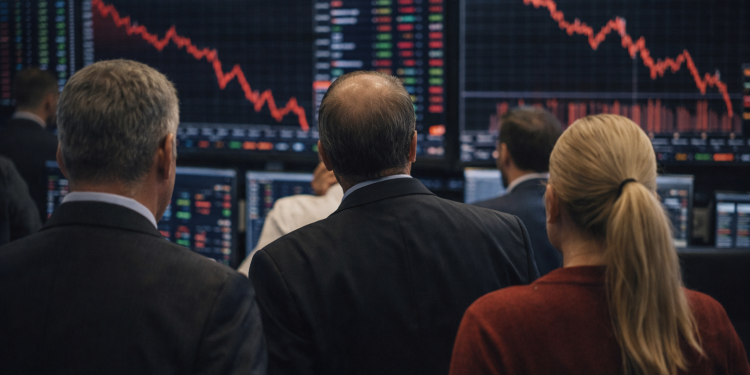 US market extends selloff on Friday, Dow Jones down 100 points