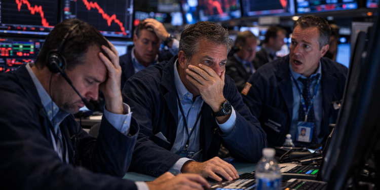Dow sinks 800 points as stagflation panic sends Wall Street into freefall