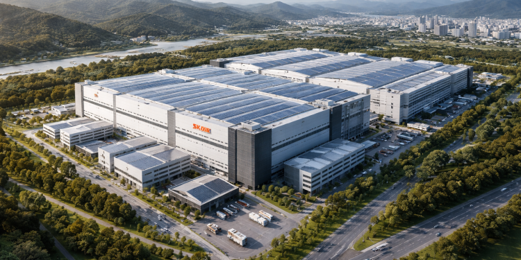 Why is SK Hynix stock falling despite record first-quarter profit?