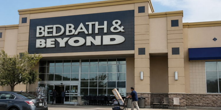 What made Bed Bath & Beyond stock pare back its entire Q1 earnings gain?