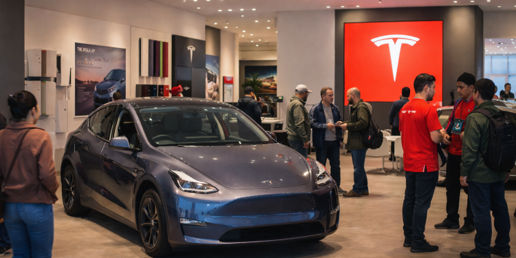 Tesla stock in focus as strong France data signals Europe rebound