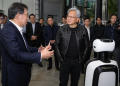 Is LG Electronics partnering with Nvidia on AI and robotics?