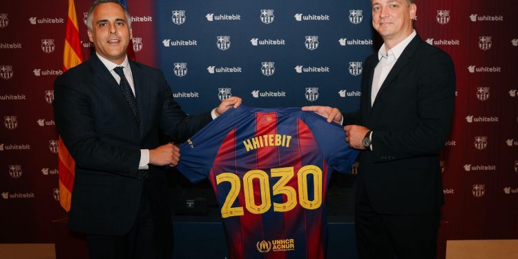 WhiteBIT, FC Barcelona announce agreement to drive global innovation in sport