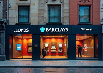 FTSE 100 Index drops as Barclays, NatWest, and Lloyds sink amid 2 key risks