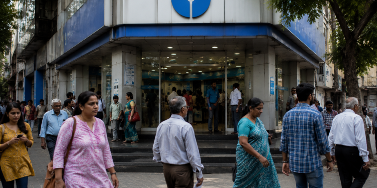 SBI stock falls 4% after profit miss and Iran war warning shakes investors
