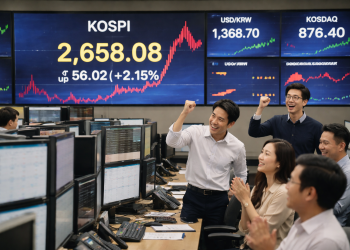 Kospi Index slips as South Korean bond yields jump: buy the dip?