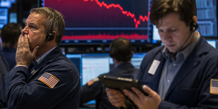 Dow slips 150 points as hot inflation, oil surge hit Wall Street