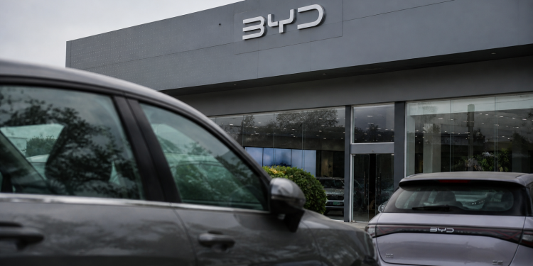 BYD sales fall for eighth month as China demand lags