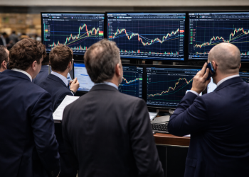 Dow hits record high as investors rotate out of AI chip stocks