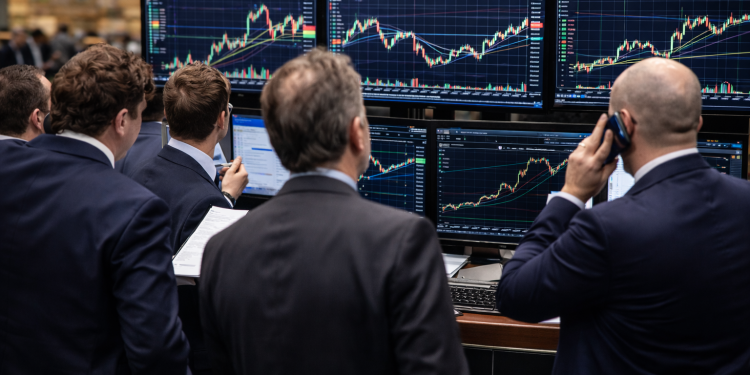 Dow hits record high as investors rotate out of AI chip stocks