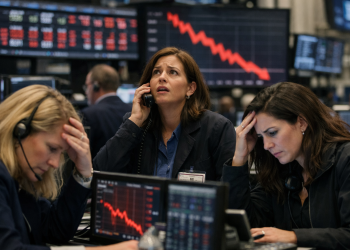 Dow slips 45 points as Alphabet tumbles, AI stocks keep rally alive