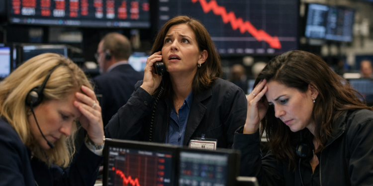 Dow slips 45 points as Alphabet tumbles, AI stocks keep rally alive