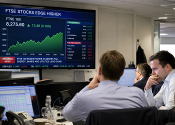 FTSE edges higher as retail and financial stocks lift London markets