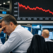 European markets edge down as geopolitical risks weigh
