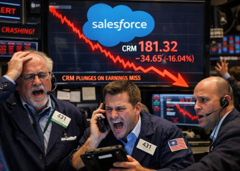 Salesforce stock wipeout hits $212B as acquisition spree backfires