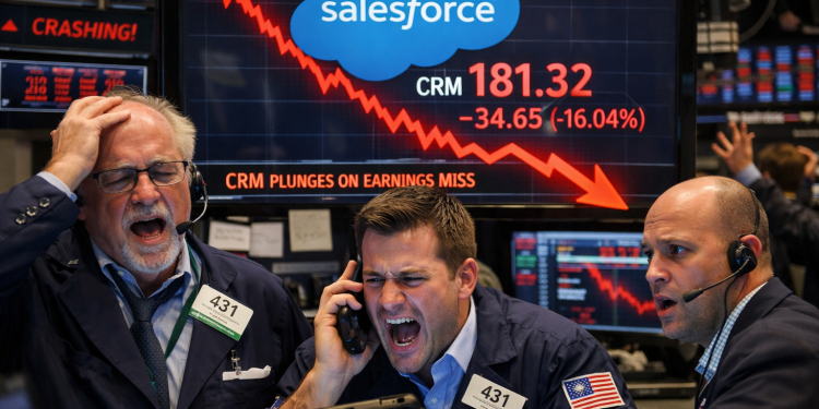 Salesforce stock wipeout hits $212B as acquisition spree backfires
