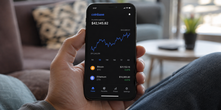 What’s driving Coinbase stock higher on Tuesday?