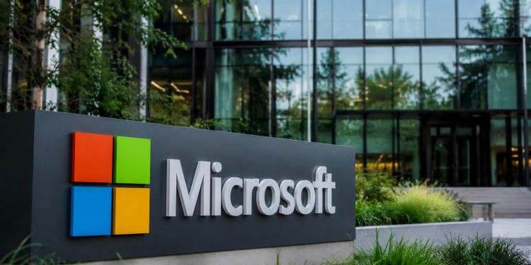 Why is Microsoft stock gaining 4% today?