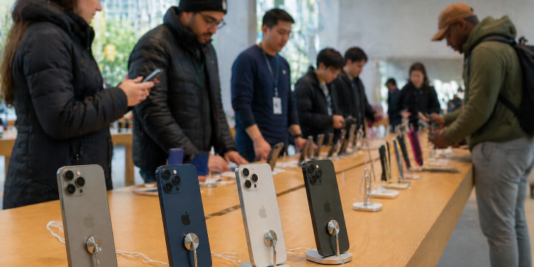 Apple stock in focus as five-iPhone blitz tests pricey AAPL valuation