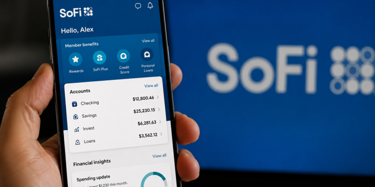 Why did SoFi stock fall despite earnings beat and higher 2026 outlook?