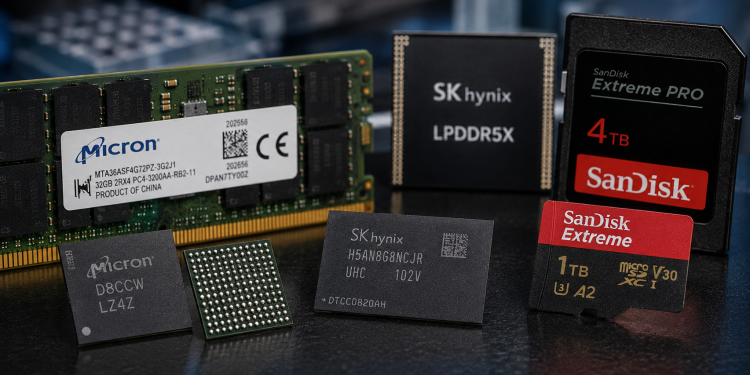 Why are Micron, SK Hynix and memory stocks surging today