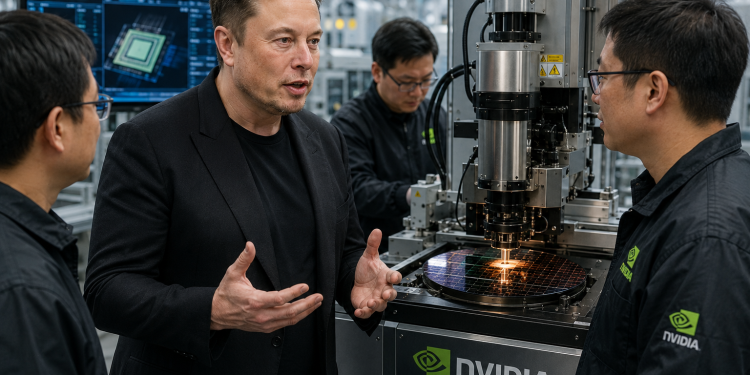 NVDA gains, AMD resumes fall as Musk says SpaceX to build ‘exclusively’ with Nvidia