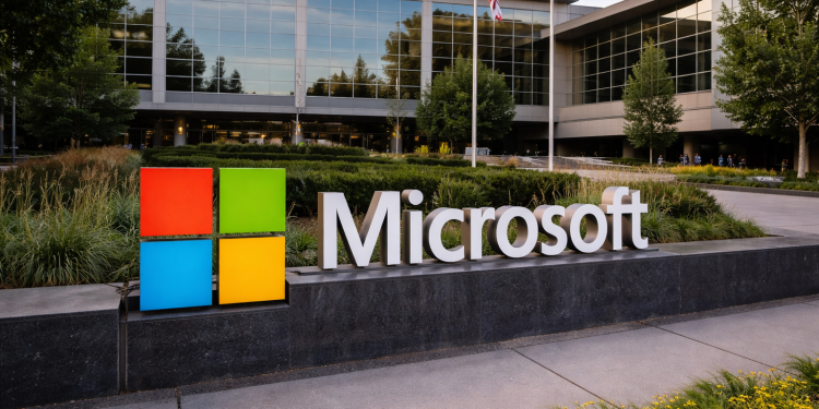 Why is Microsoft stock climbing today?