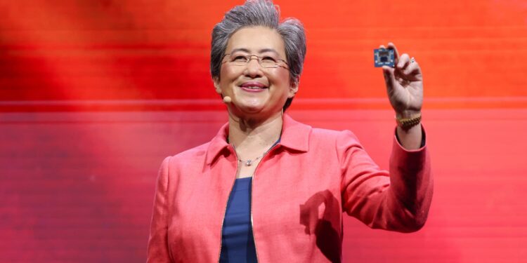 AMD hits $1 trillion market cap for the first time as stock rides 5-day rally