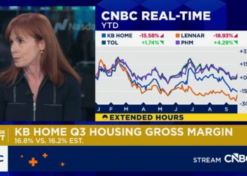 KB Homes reverses gains, stock falls sharply in extended trading