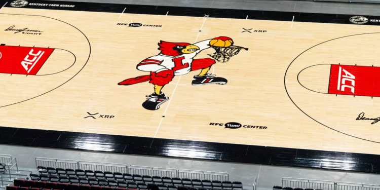 UofL partnership with crypto company, logo to be placed on Denny Crum Court