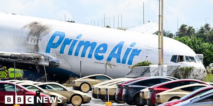 Amazon crash: Firm pauses work with cargo carrier after fatal incident