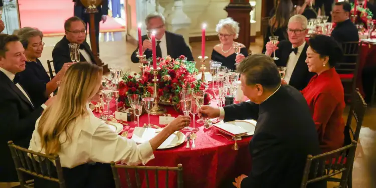 The who’s who in tech showed up for Trump’s dinner with Xi — with one glaring exception