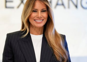 Melania Trump rings New York Stock Exchange opening bell to launch new women’s initiative Imperia