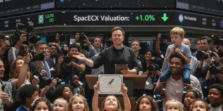 Galactic Generosity Sparks Surge in SpaceX Valuation