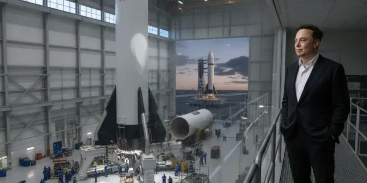 Beyond the Stars: Elon Musk Eyes Trillion Dollar Horizon for SpaceX