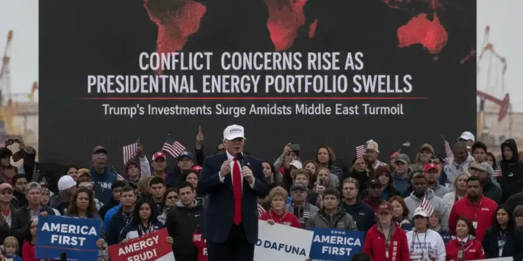 Conflict Concerns Rise as Presidential Energy Portfolio Swells Amid Middle East Turmoil
