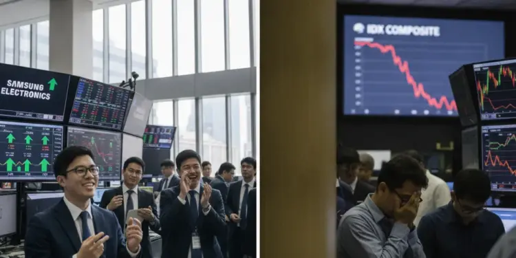 Tech Optimism Lifts Asian Markets While Indonesian Equities Crash