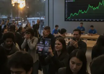 Foldable Fever Lifts Apple Shares Amid Tech Sector Slump