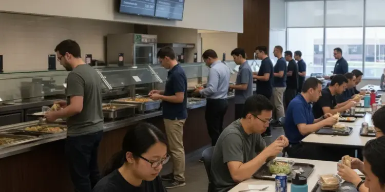 Stock Options Over Salads: Inside Nvidia’s Frugal Food Culture