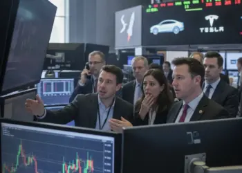 Early Trading Volatility Hits Tech Giants and Industrial Heavyweights